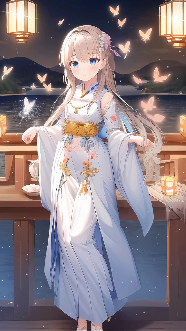 湖畔少女