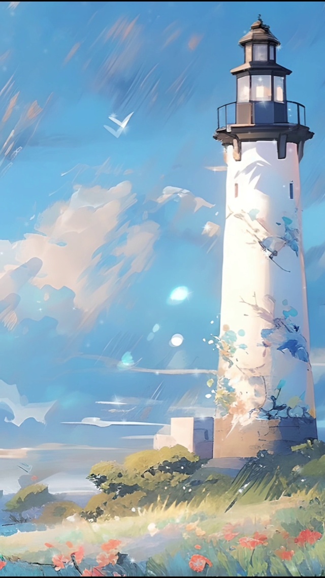 海边灯塔