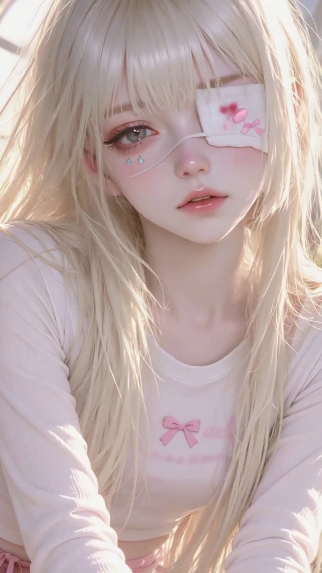 阳光花房金发美女