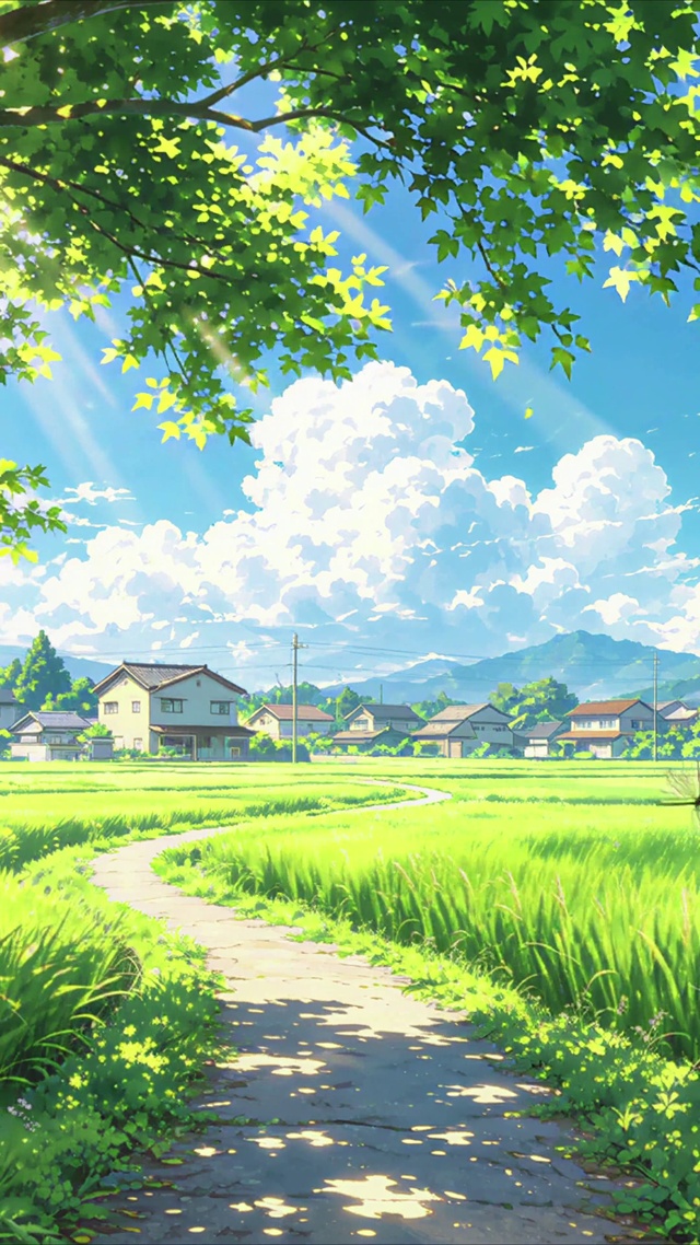 麦田风景