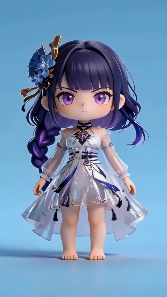 雷电将军-想偷看电脑