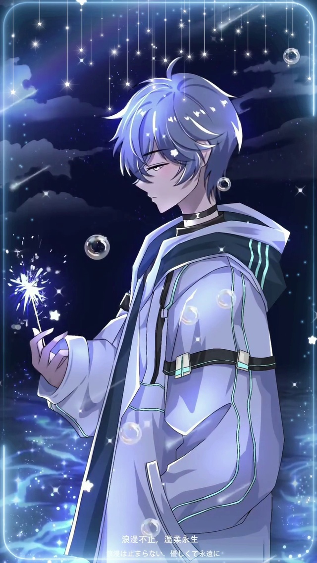 烟火少年独自等待