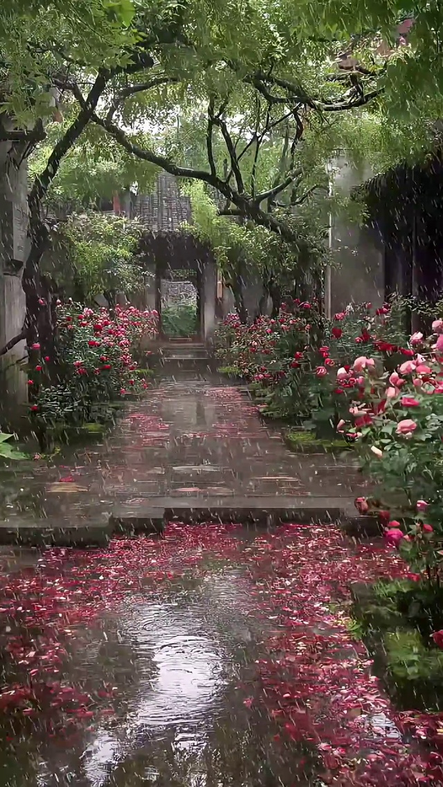 暴雨的午后