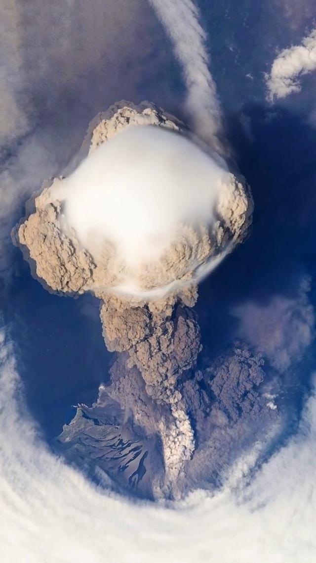 火山爆发