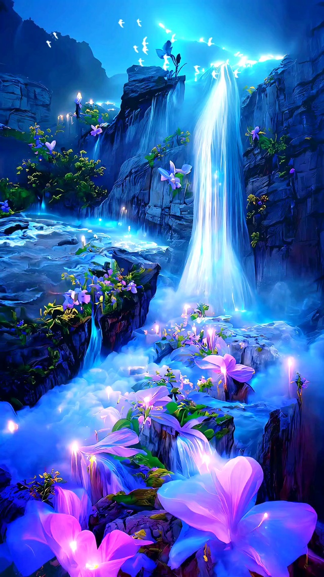 神秘花园之谷(风景手机动态壁纸) - 风景手机壁纸下载 - 元气壁纸