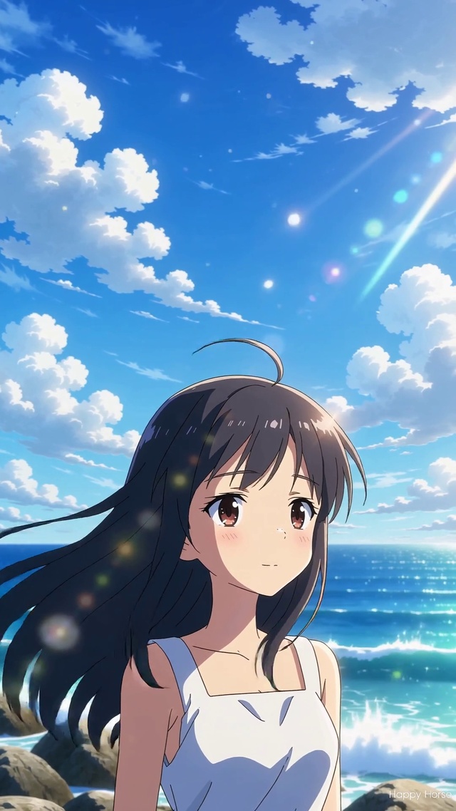 新海诚海边少女