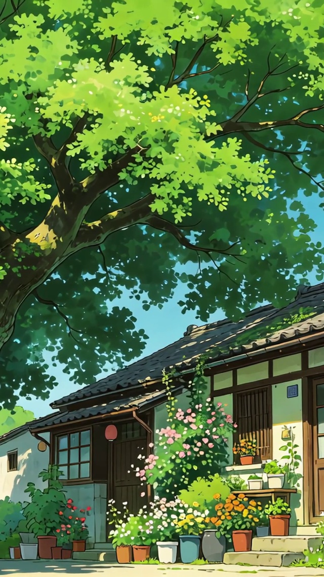 绿树成荫