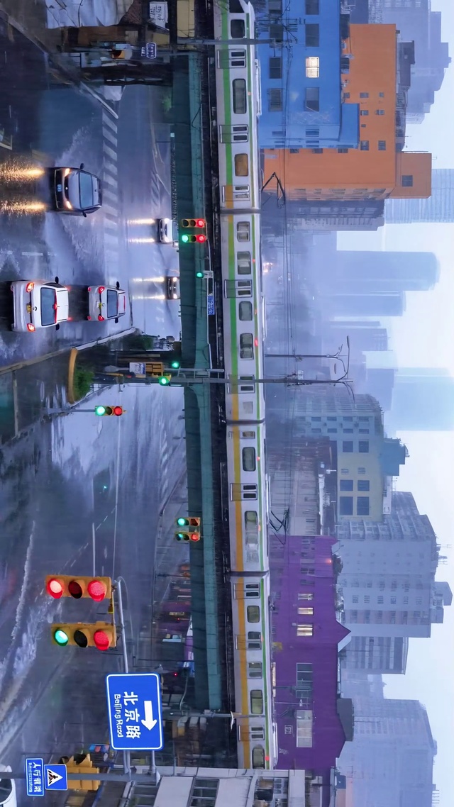 雨天列车