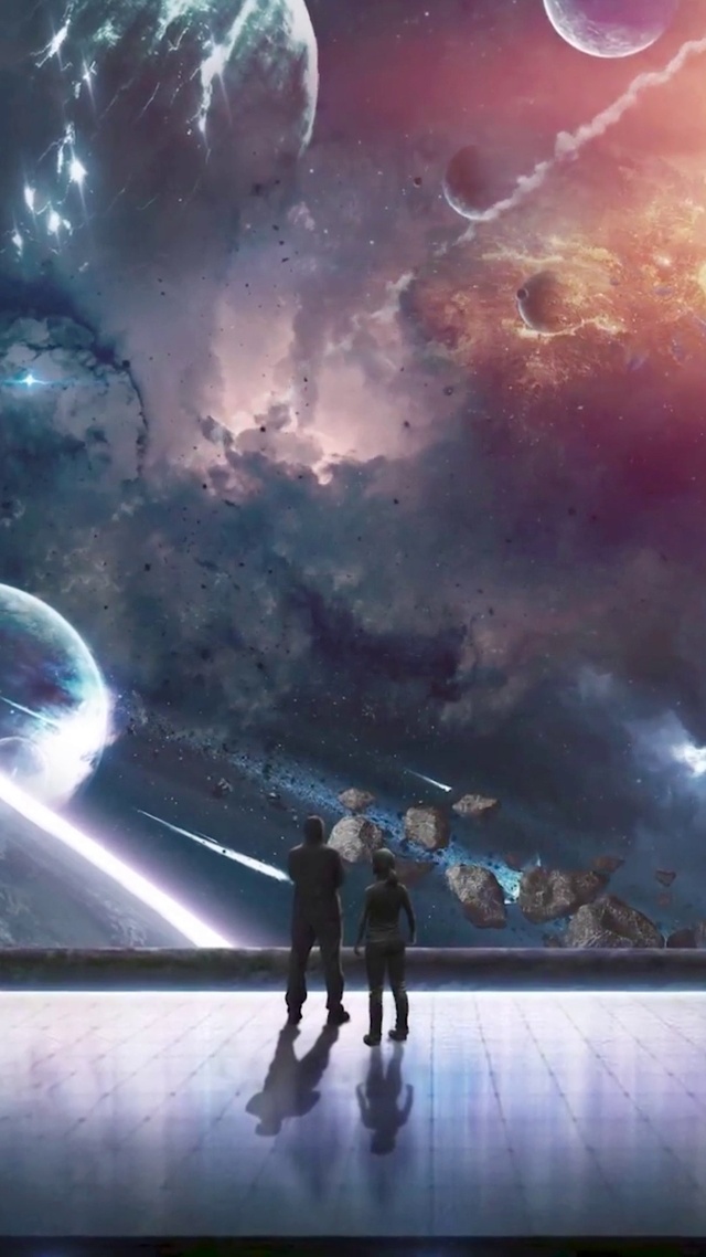 科幻太空空间站