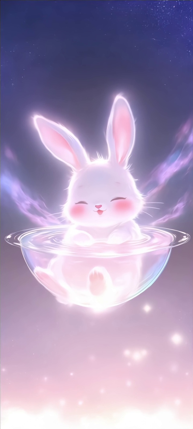 星空快乐小兔子