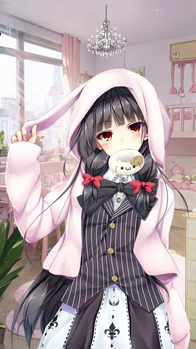 唯美清纯可爱兔耳美少女