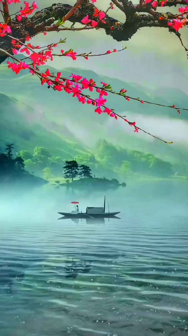 碧波荡漾(风景手机动态壁纸) - 风景手机壁纸下载 - 元气壁纸