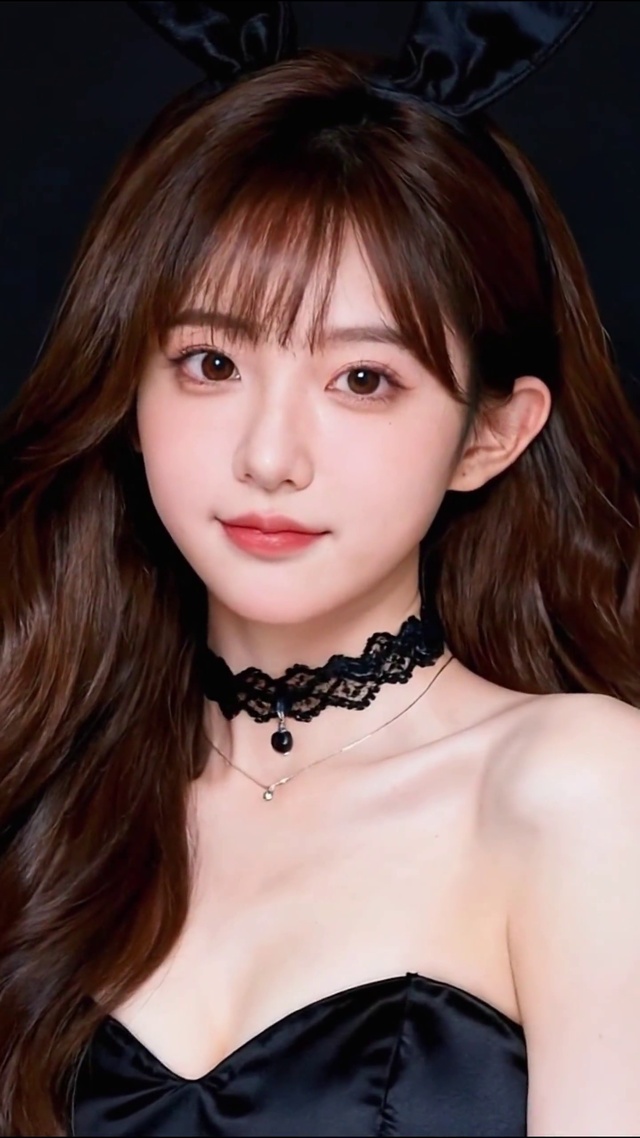 黑兔耳少女