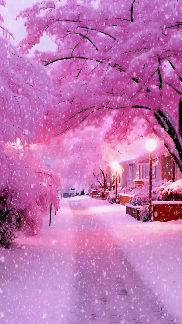 唯美雪景