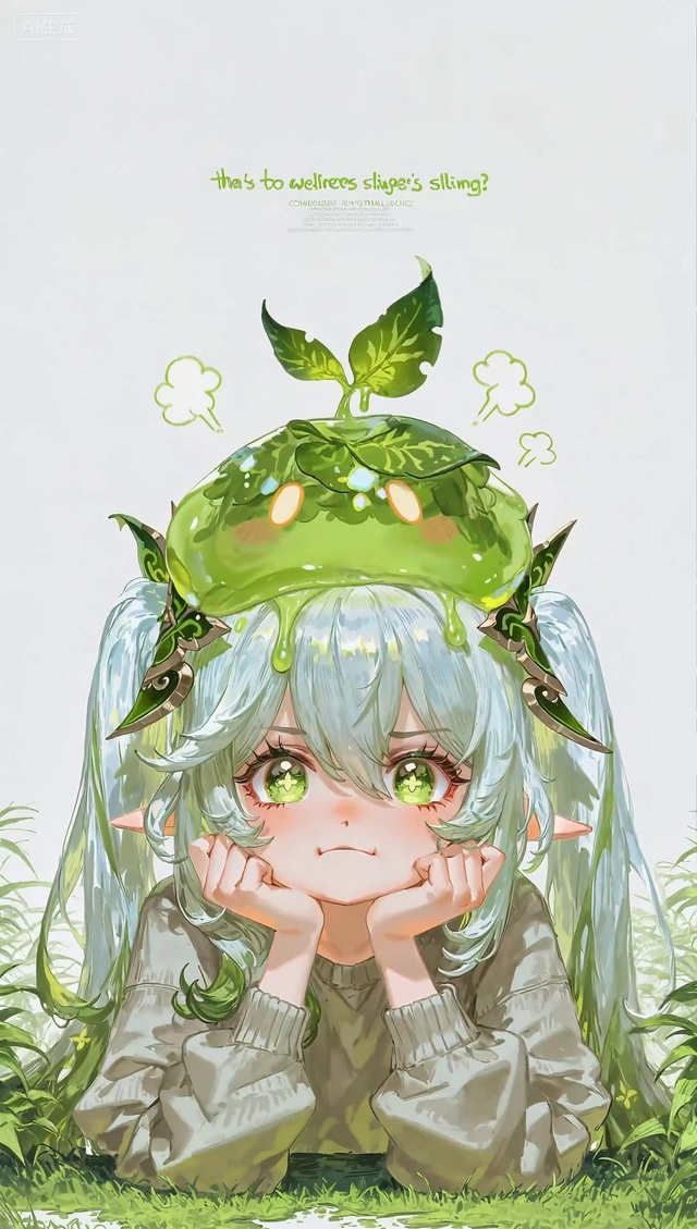 生气的史莱姆小孩