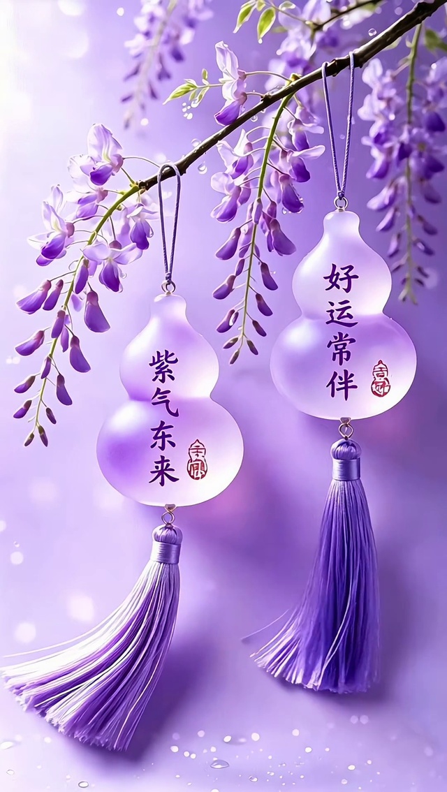 紫气东来 好运常在