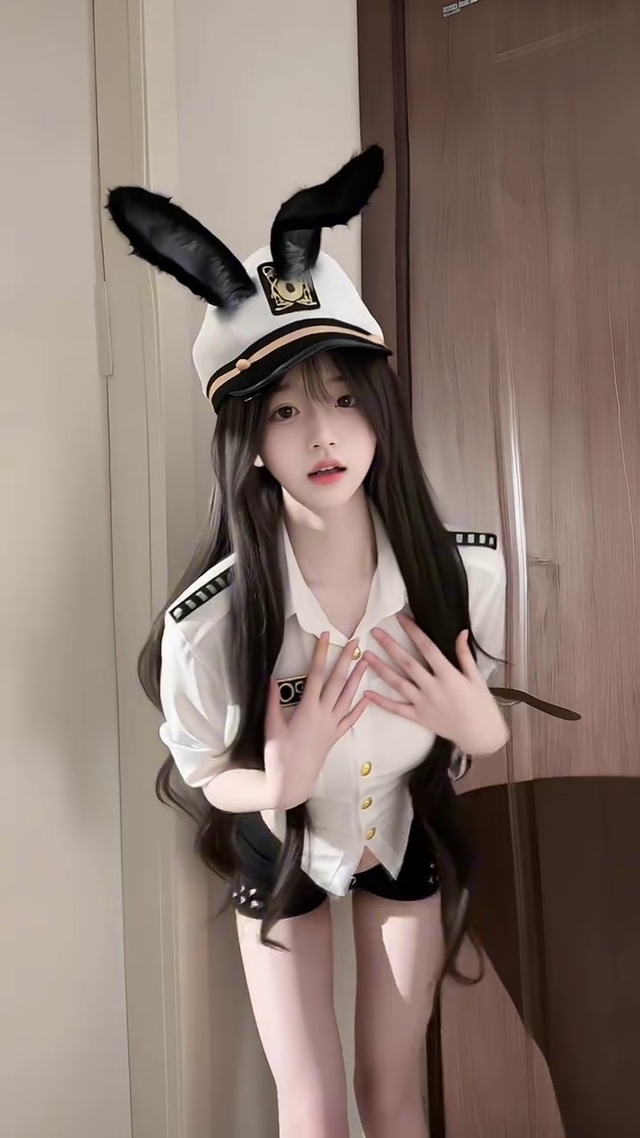 兔耳萌妹