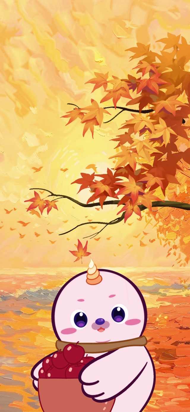 海豹粉米花·秋意