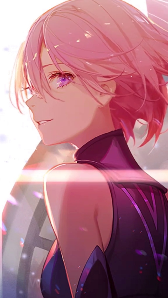 短发少女