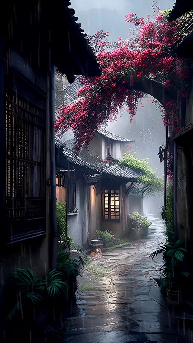 雨下的时候 我在想你