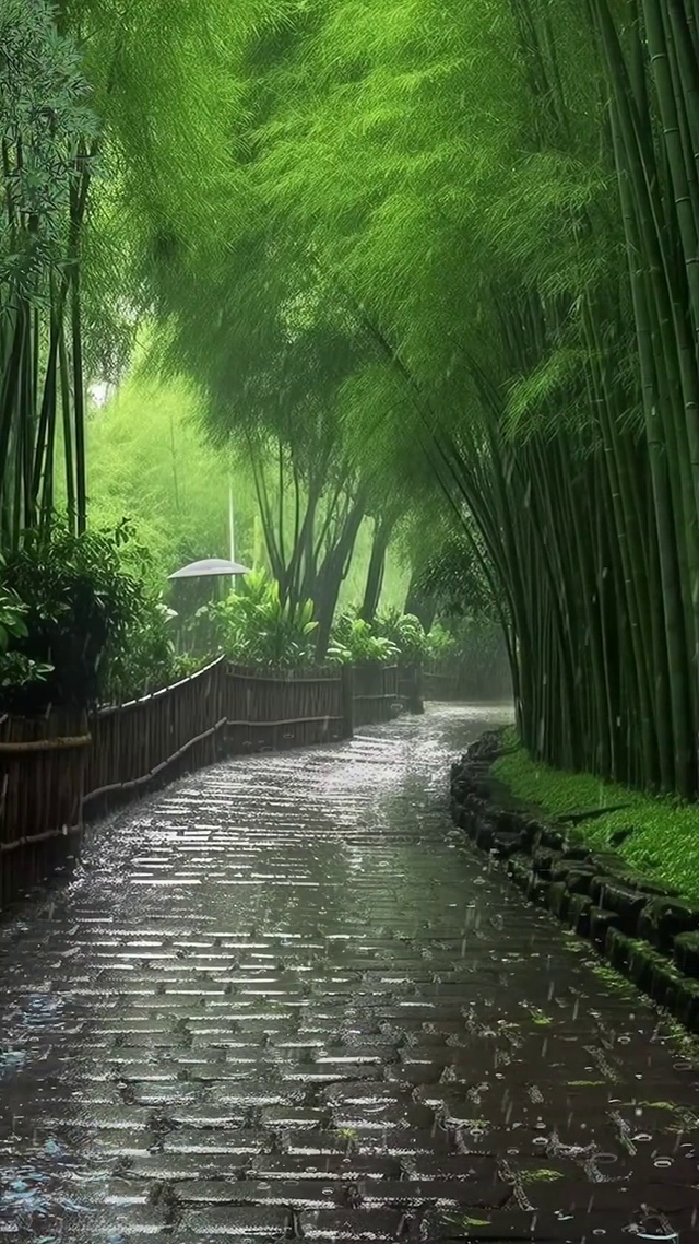 下雨天没有文案，适合听歌，适合想念。