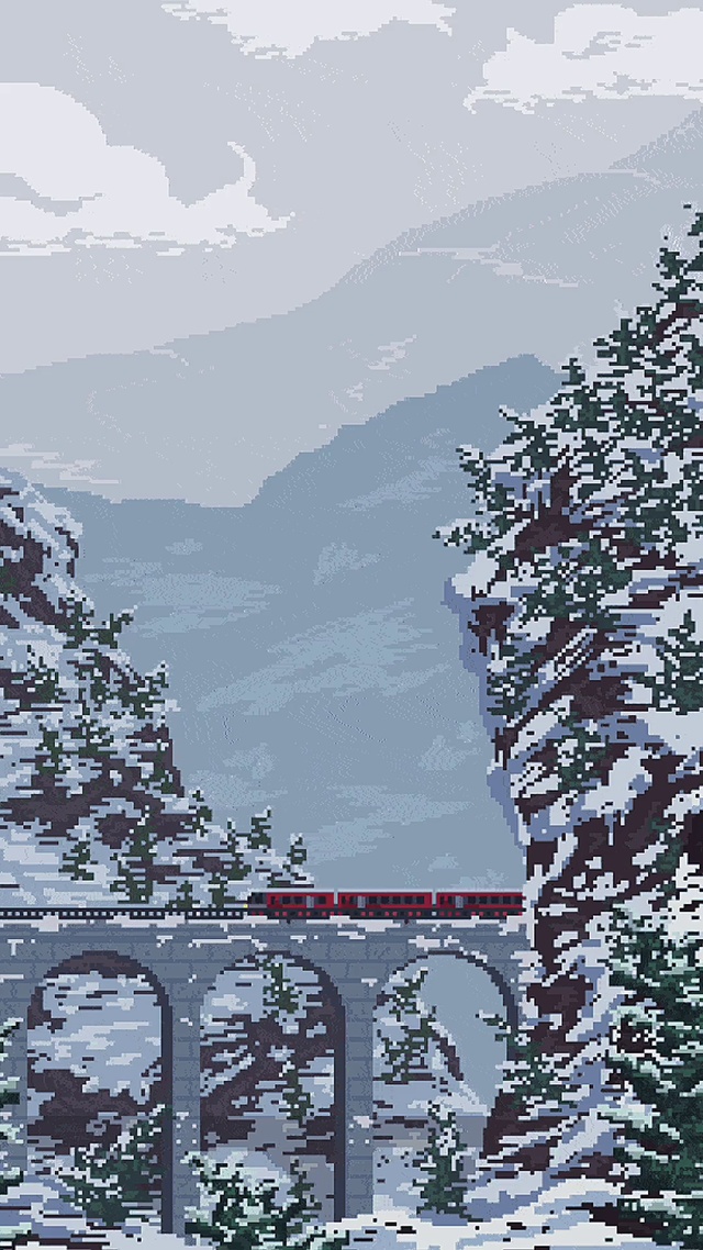 像素风·雪国列车
