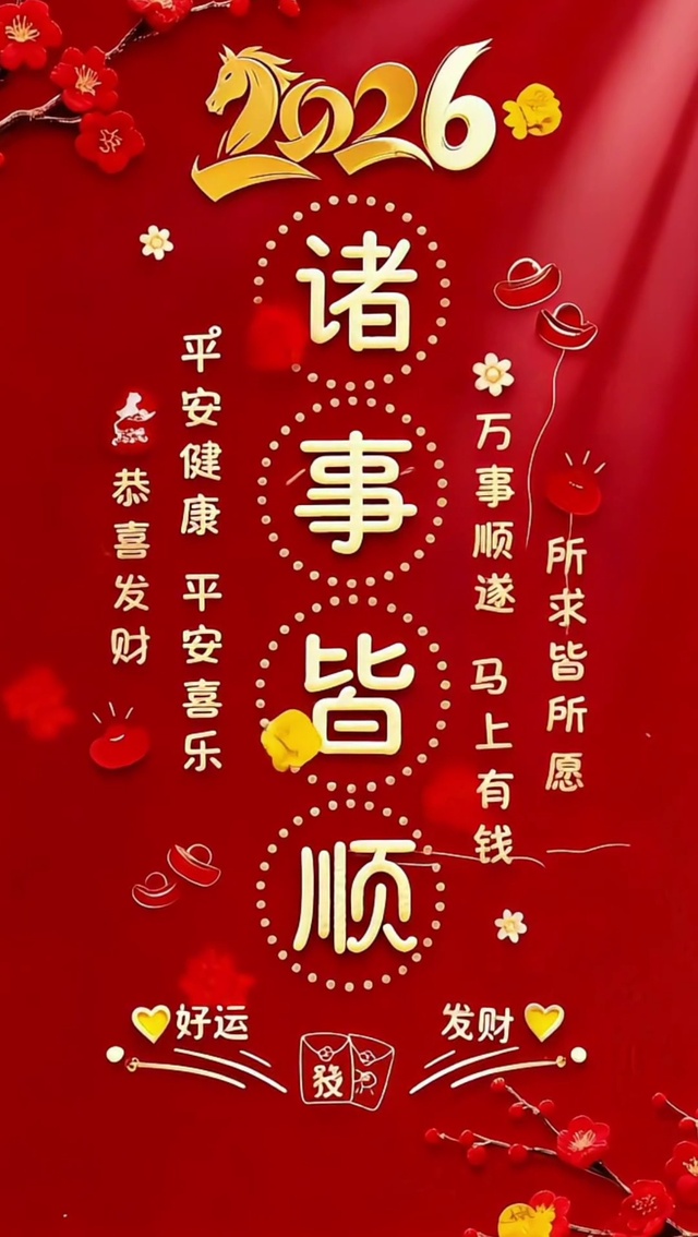 2026诸事皆顺