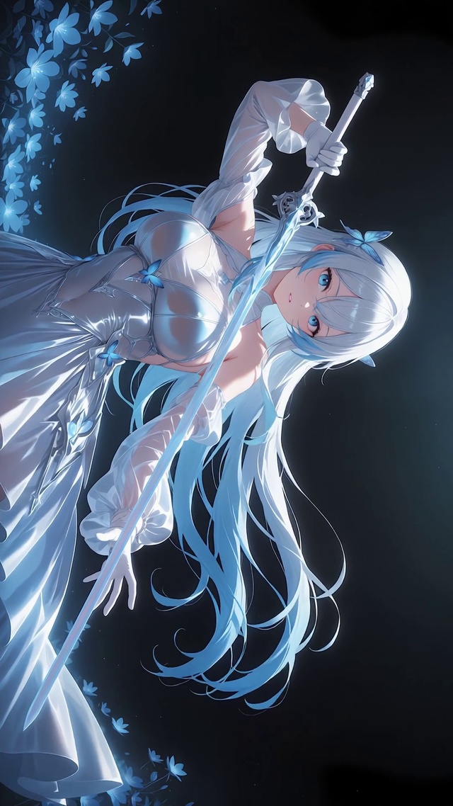持剑少女