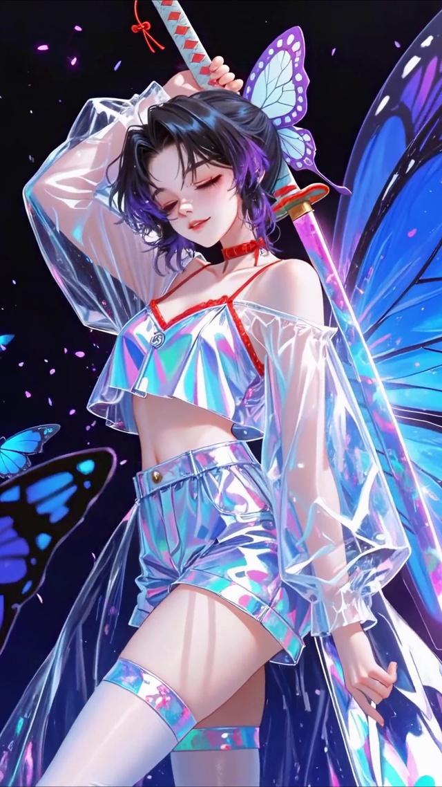 蓝蝶星刃蝴蝶忍