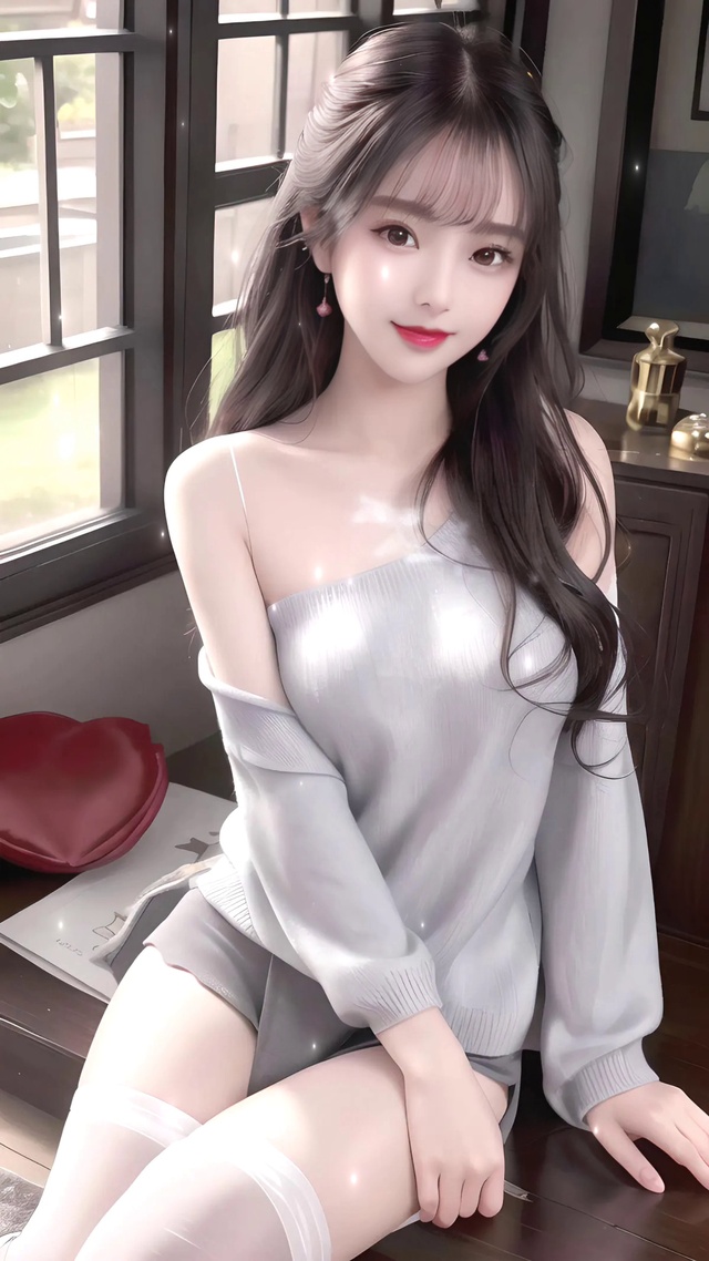 4K 冰清玉洁的少女