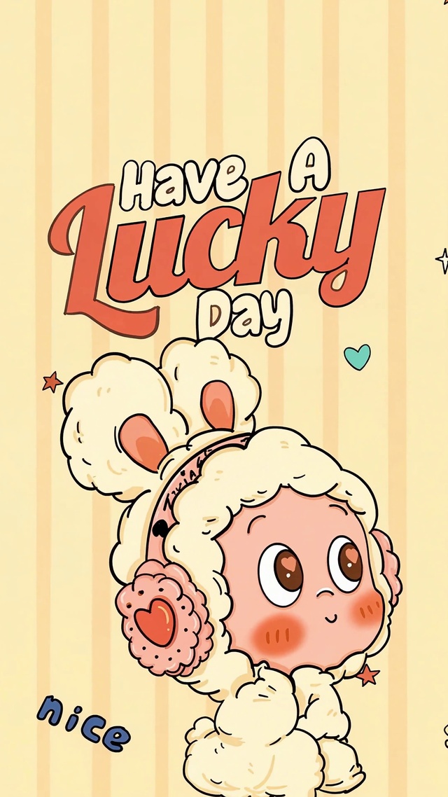 星星人幸运兔好运动态壁纸