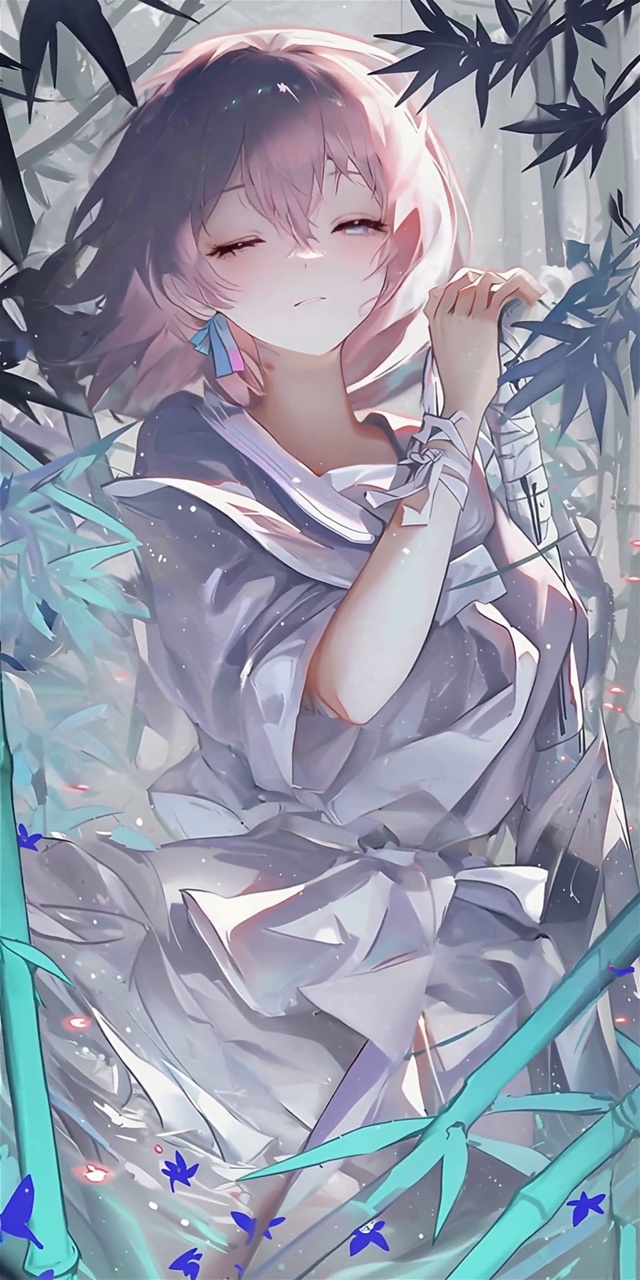 青竹与风