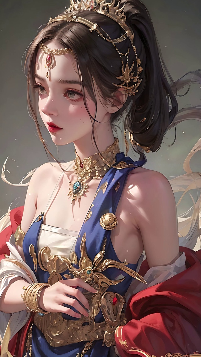 古典西域少女
