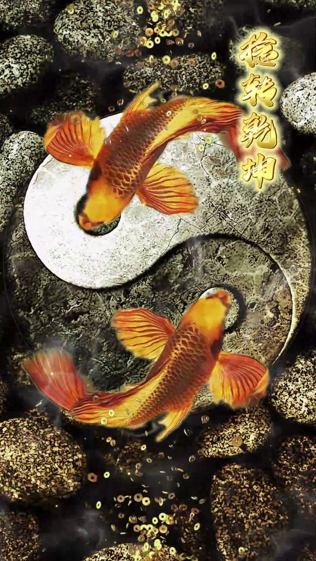 运气交给锦鲤，你只管努力就行！换个壁纸把运气带给你！