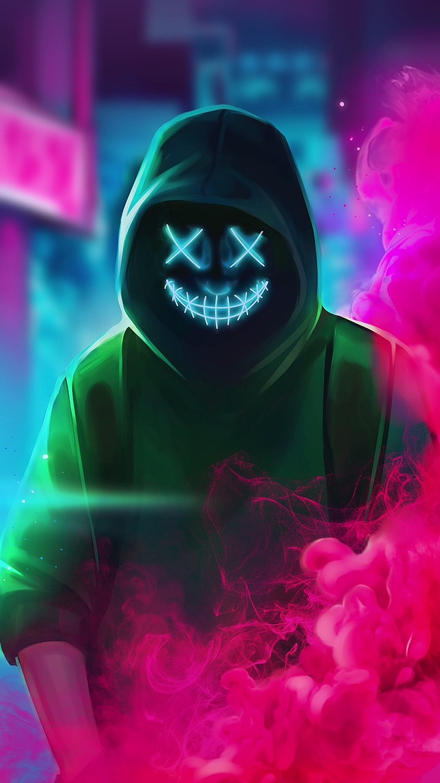 赛博朋克黑衣人