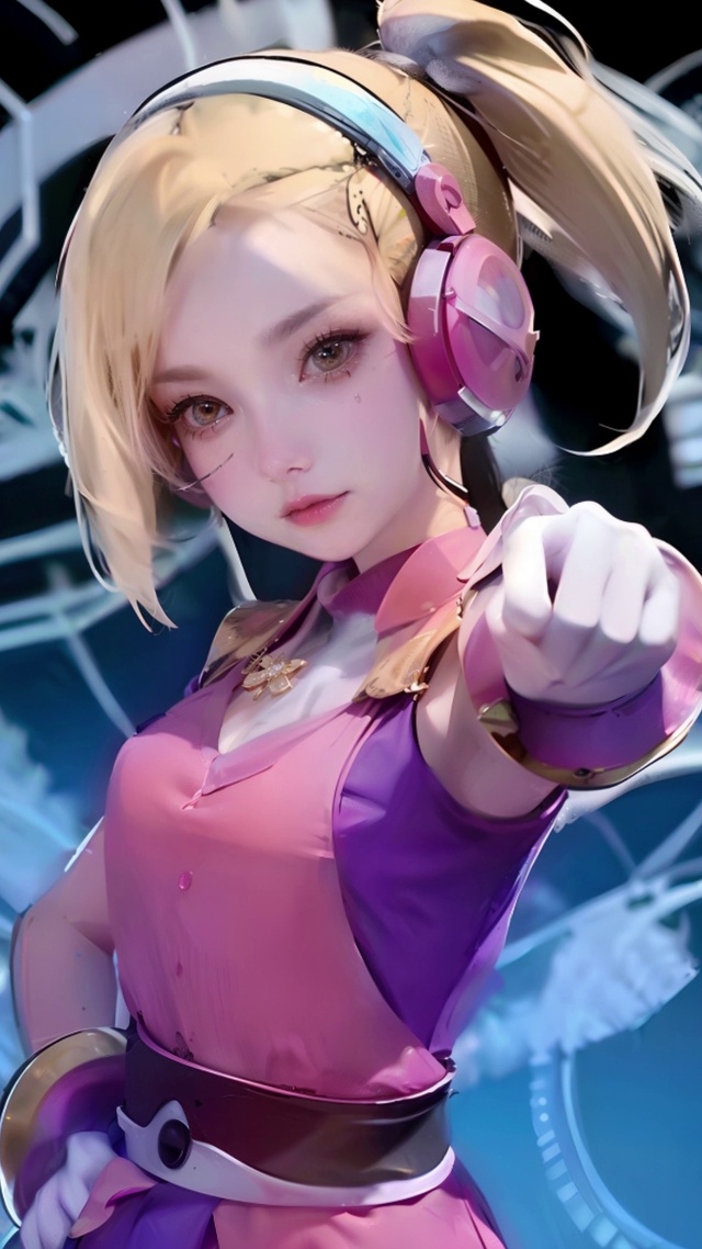 金发小女孩