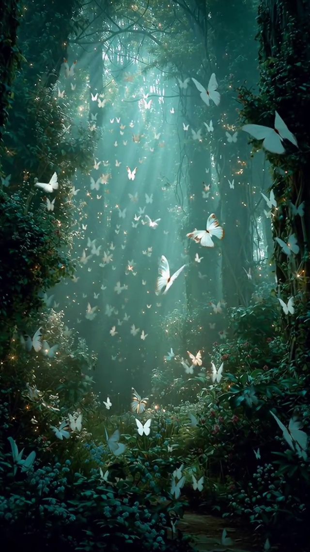 丛林梦幻蝴蝶