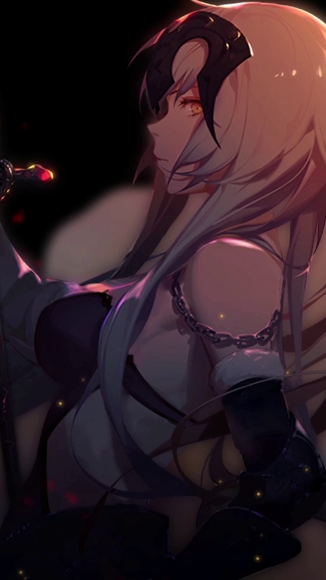 fate命运之夜saber贞德