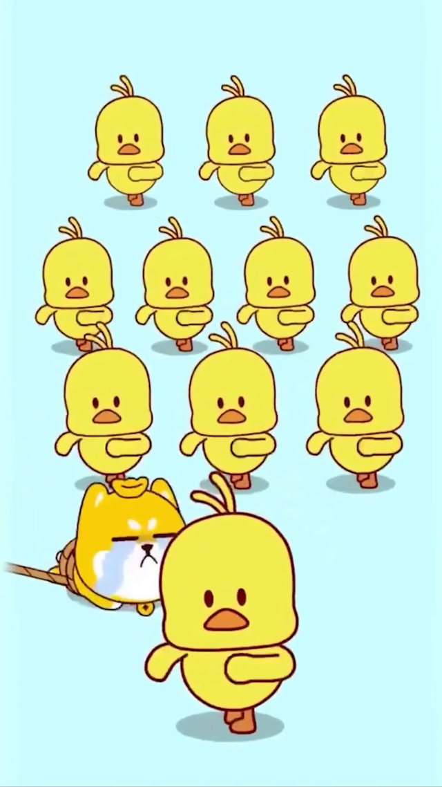 小黄鸭跳舞