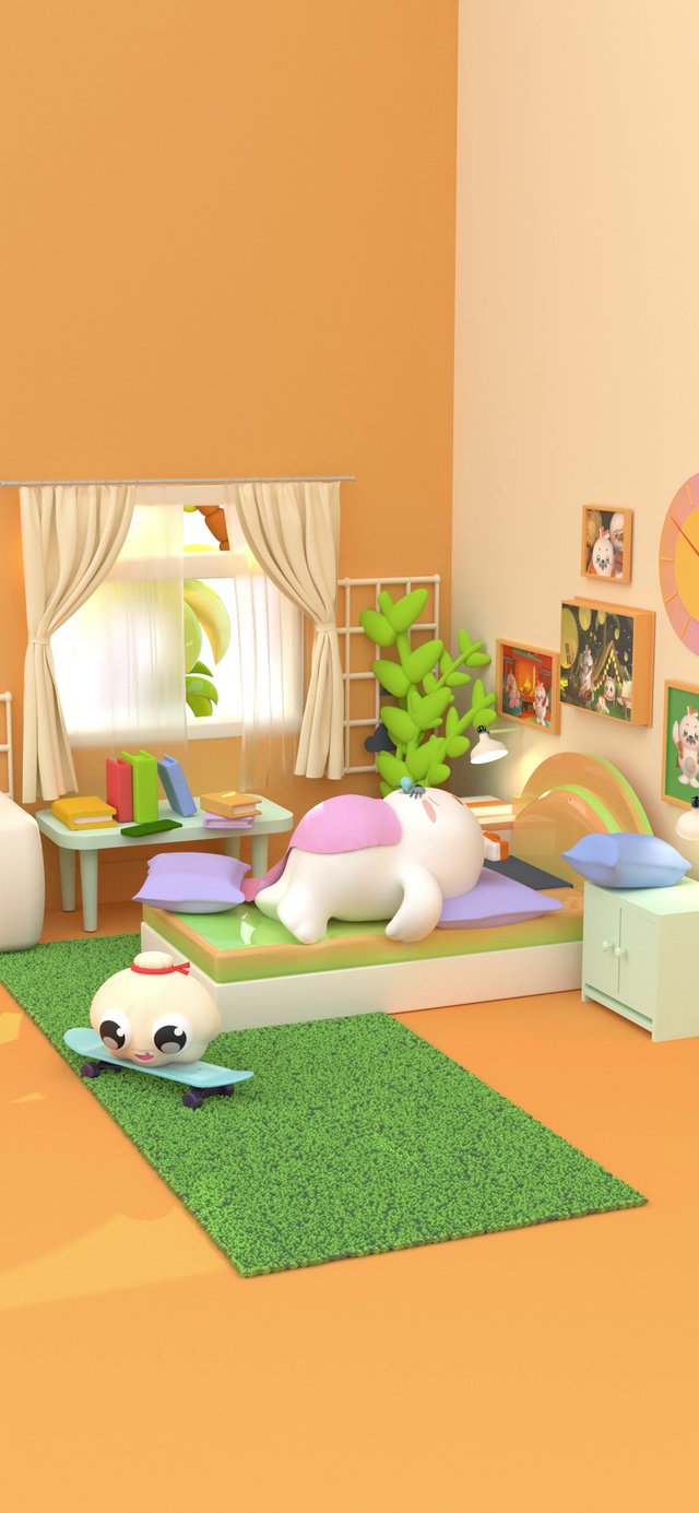 海豹良小宝Friends·悠闲