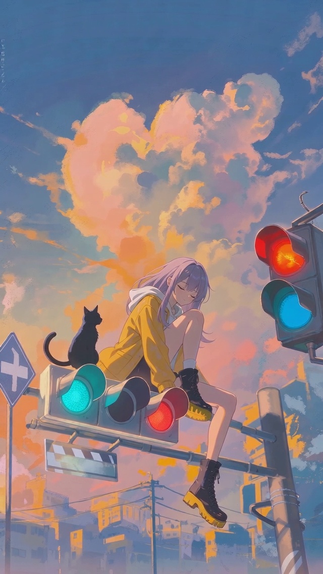猫猫和女孩