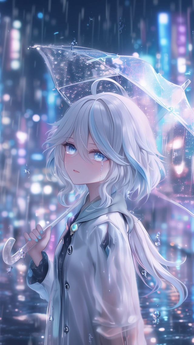 芙宁娜-都市雨落