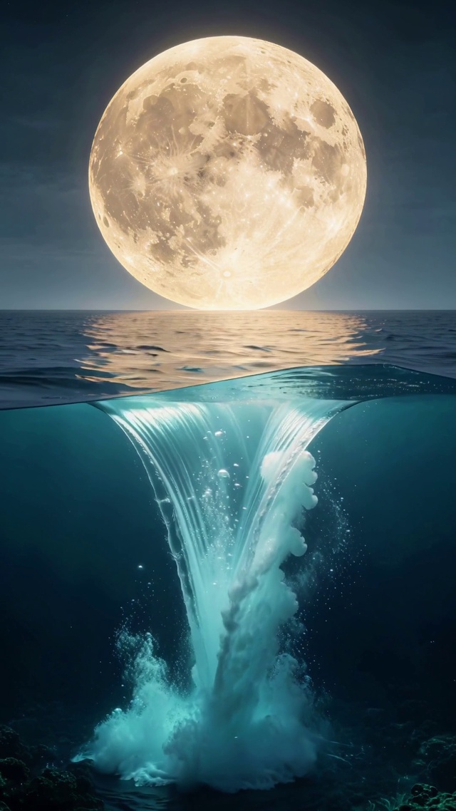 月色海洋
