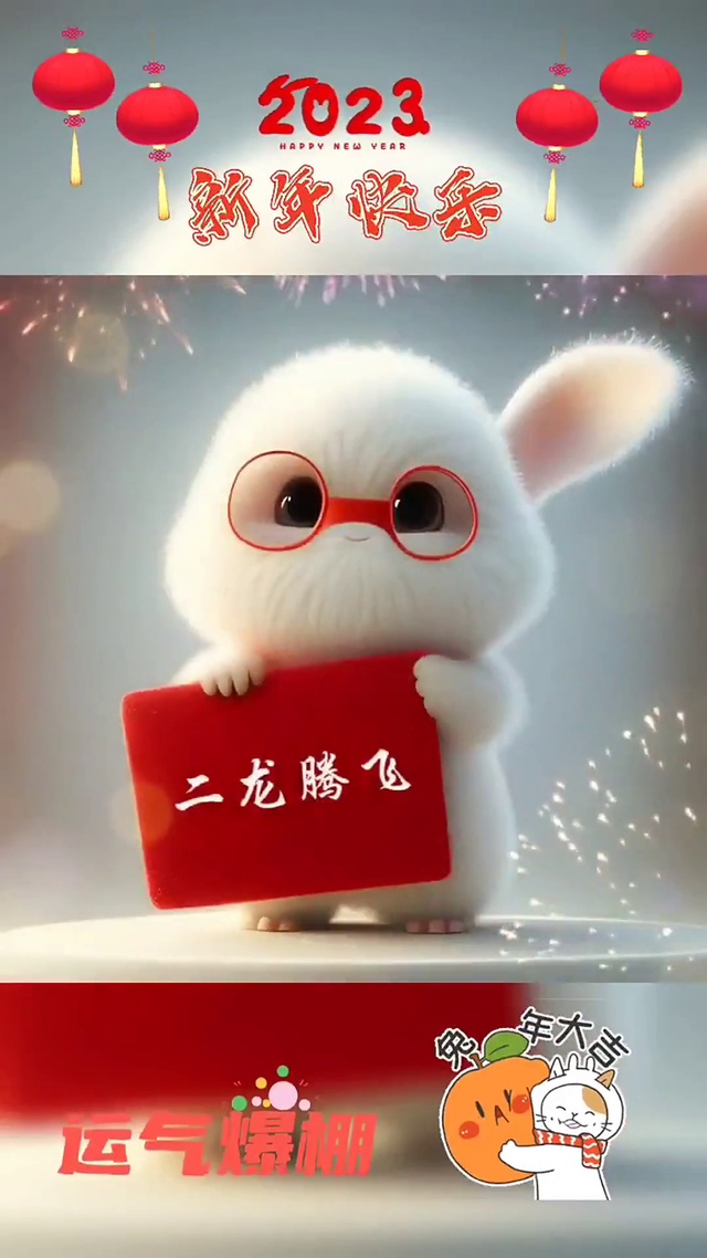兔年快乐
