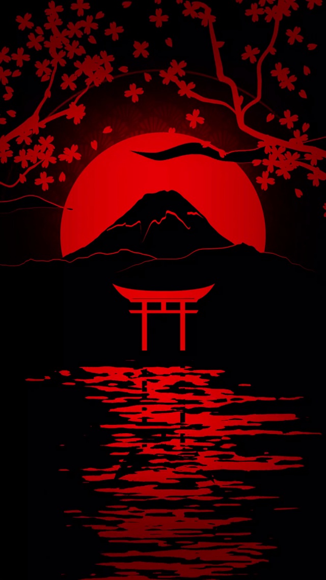 红色的夜晚