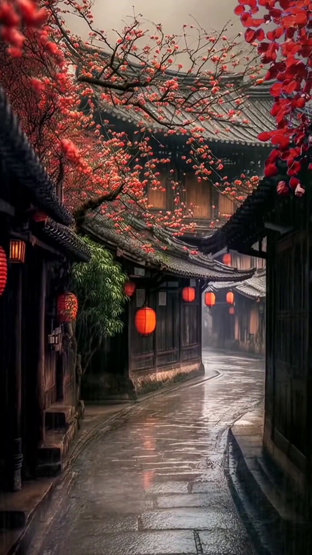 江南烟雨