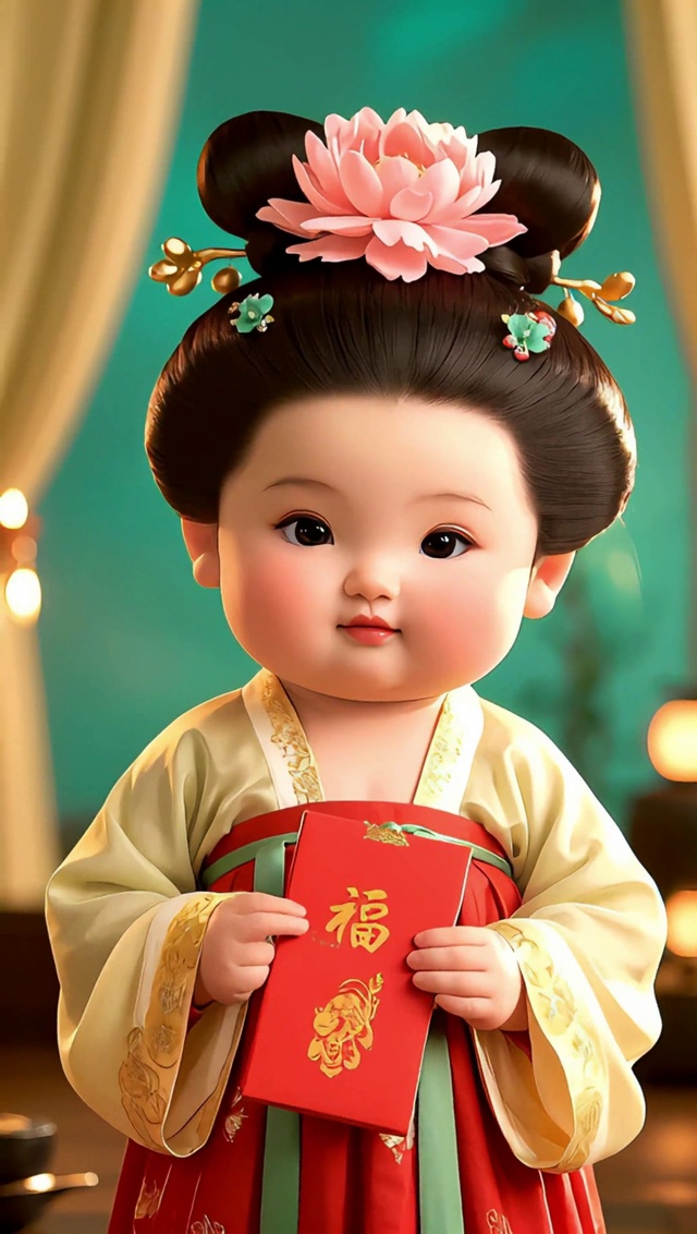 小萌姬祝红包多多福气多多