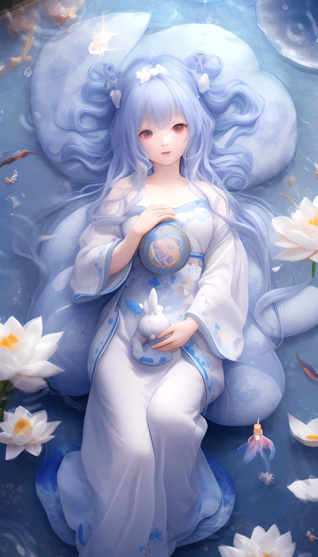 蓝荷花仙子