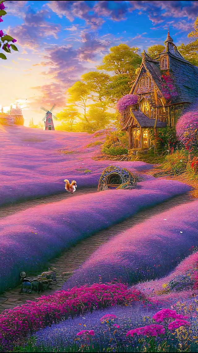 童话世界(风景手机动态壁纸) - 风景手机壁纸下载 - 元气壁纸