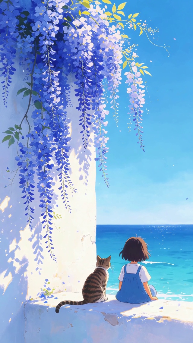 海边治愈景象